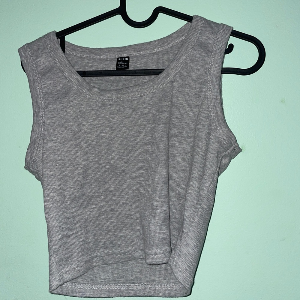 Cropped shein shirt worn a couple of times in super great shape!